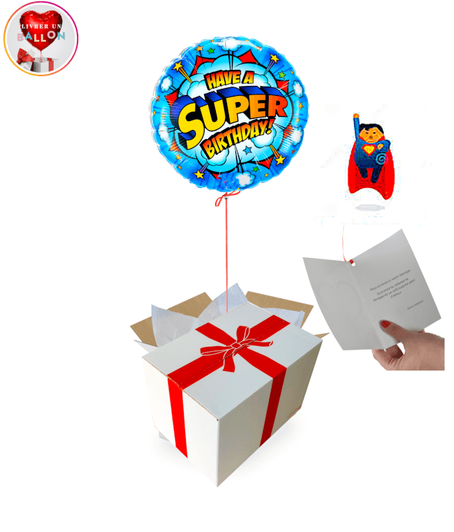Image 1 Ballon Super Birthday! By Livrer un Ballon