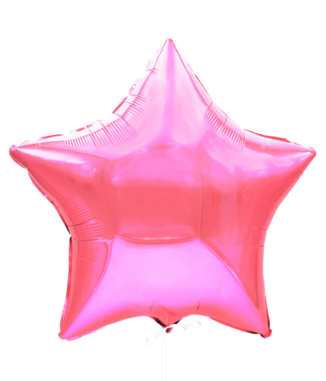 Image 2 Ballon Étoile Rose