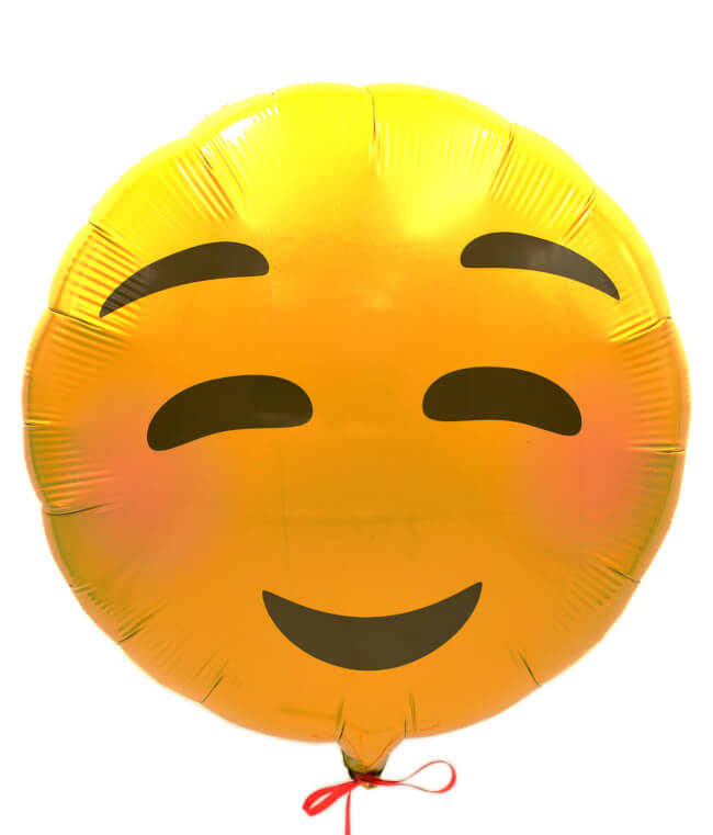 Image 2 Ballon Smiley timide