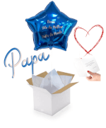 Vignette 1 Bouquet de Ballon Fête des pères à Personnaliser