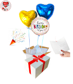 Vignette 1 Bouquet de Ballons Happy Birthday Confetti By Livrer un Ballon