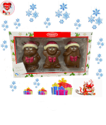 Vignette 1 Personnages Mignon Noel en Chocolat Belge By Livrer un Ballon