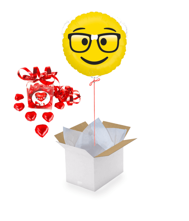 Livrer Un Ballon Ballon Smiley Lunette Ballotin De Chocolat Livrer Un Ballon Ballon Smiley Lunette Ballotin De Chocolat