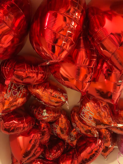 Big pack Amour 20 Ballons Coeurs ♥️  Uniquement en livraison sur Paris et île de France 