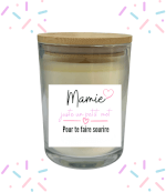 Vignette 1 Bougie Parfumée « Mamie, juste un petit mot pour te faire sourire »