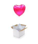 Vignette 1 Fuchsia Heart Balloon