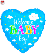 Ballon Welcome Baby Boy By livrer un Ballon
