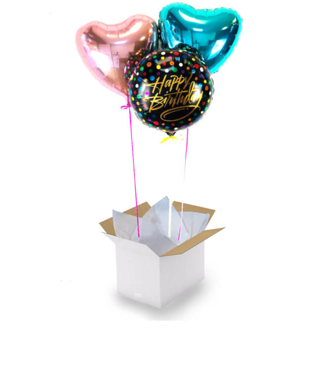 Image 1 Bouquet Happy Birthday Noir 2