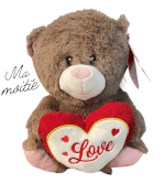 Vignette 1 Big Ourson Love 30 cm