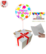 Vignette 1 Ballon Happy Birthday Bulles By Livrer un Ballon