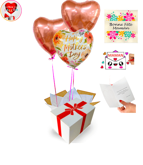 Bouquet de ballons Fête des Mères By Livrer un Ballon