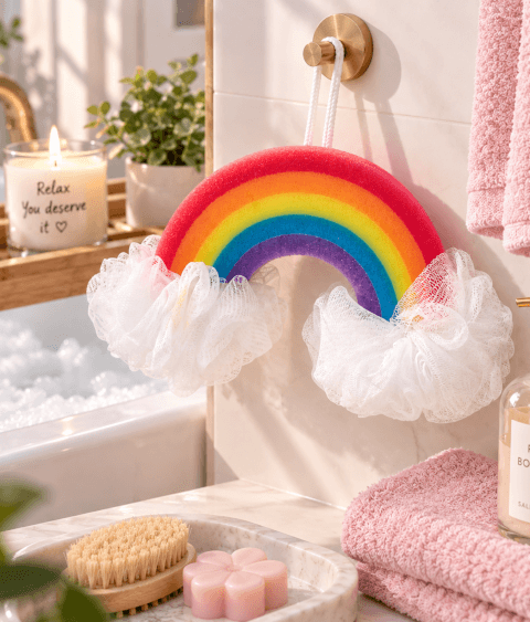 Fleur de Douche Arc-en-Ciel