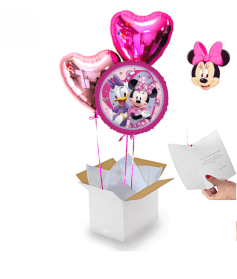 Bouquet de Ballons Minnie à personnaliser 