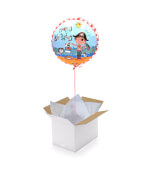 Vignette 1 Boy Birthday Balloon