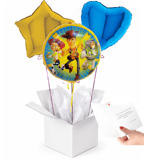 Bouquet de Ballons Toy Story Personnalisé – Cadeau Surprise Enfant