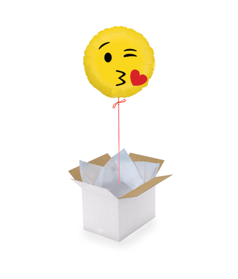 Ballon Smiley Bisous