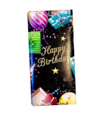 Vignette 1 Tablette de Chocolat "Happy Birthday" By Livrer un Ballon