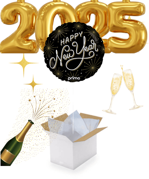 Ballon "Happy New Year" - Une touche festive pour célébrer la nouvelle année !