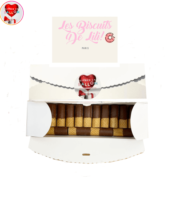 Image 1 Mini Gaufrettes Vanille,Chocolat By Les Biscuits de LiLi
