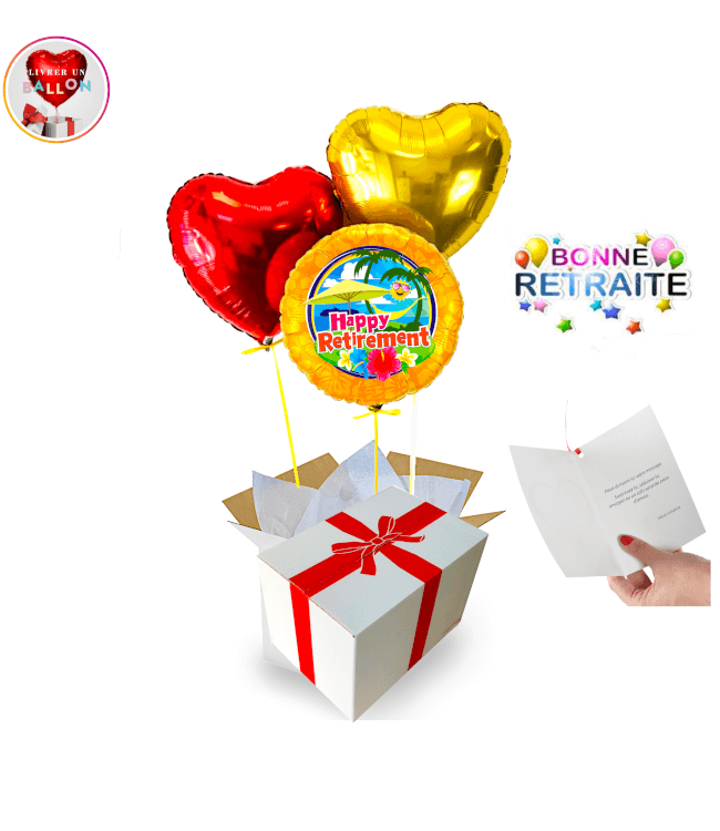 Image 1 Bouquet de Ballon Bonne Retraite! By Livrer un Ballon