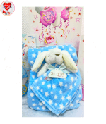 Vignette 1 Doudou Lapin + Couverture  By Livrer un Ballon