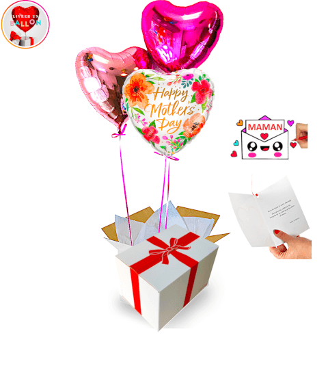 Bouquet de Ballons Fête des Mères By Livrer un Ballon