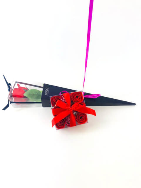 Leste Rose Rouge +9 roses rouges