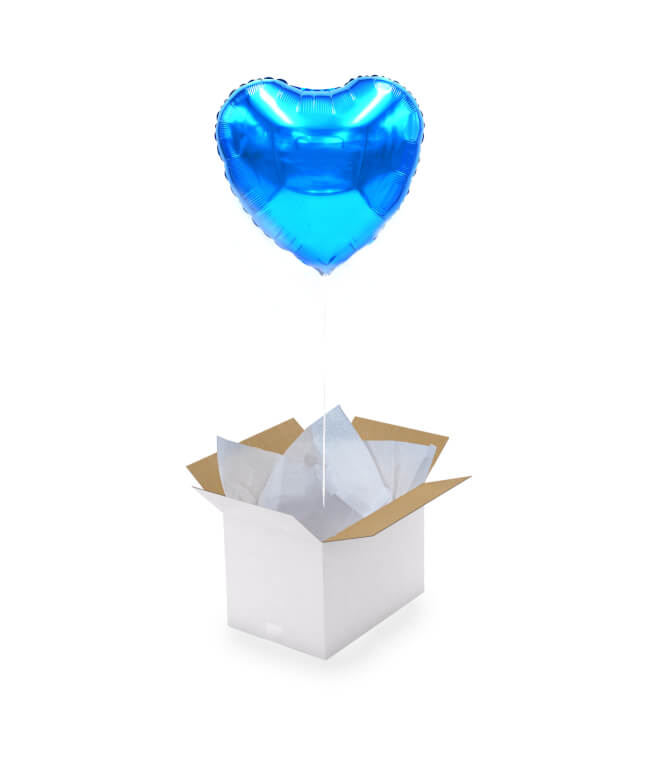 Image 1 Blue Heart Balloon