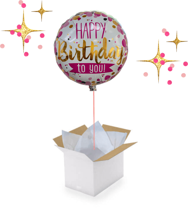 Image 1 Ballon "Happy Birthday to You" – Une Surprise Festive et Magique