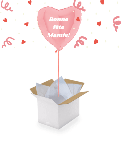 Ballon "Bonne Fête Mamie" – Une Surprise Pleine de Tendresse