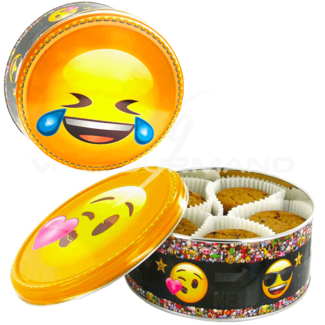 Image 1 Boite cookies 🍪 Emoji Blagueur MDR 150g