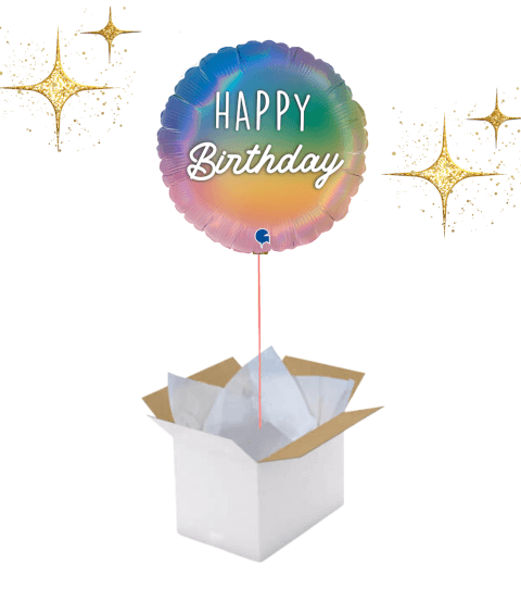 Ballon "Happy Birthday" Solaire – Une Surprise Lumineuse pour un Anniversaire Inoubliable