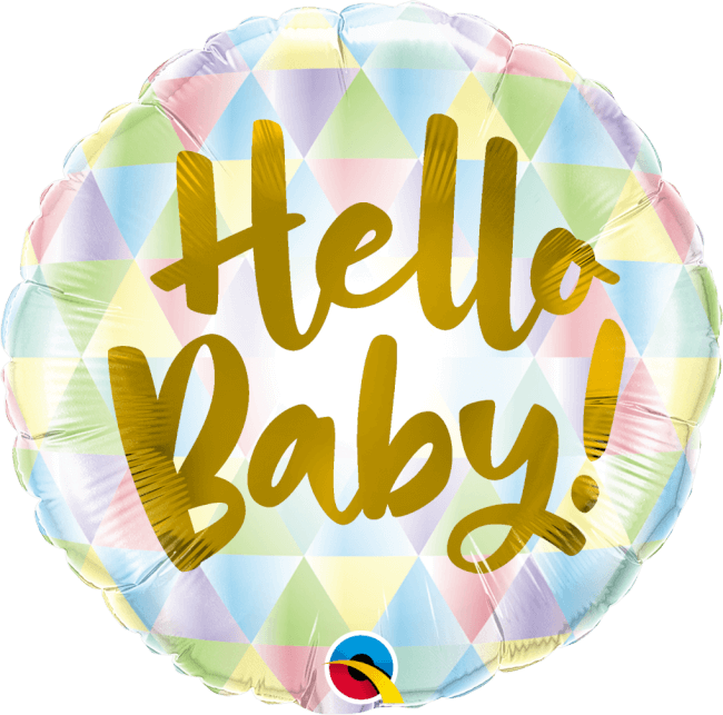 Image 1 Ballon Hello Baby