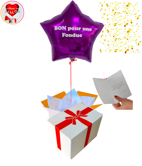 Ballon Etoile Violette à Personnaliser By Livrer un Ballon