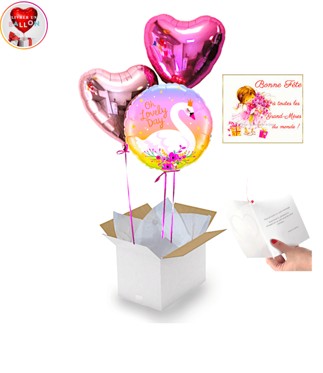 Image 1 Bouquet de Ballon Lovely Day By livrer un Ballon