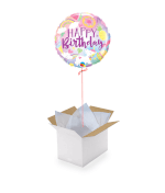 Vignette 1 Ballon Happy Birthday Licorne