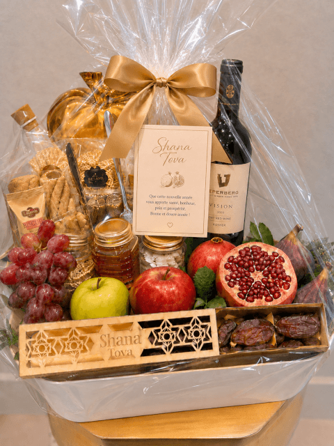 Corbeille de Roch Hachana 5787 – Élégance & Gourmandise – Strictement Cachère