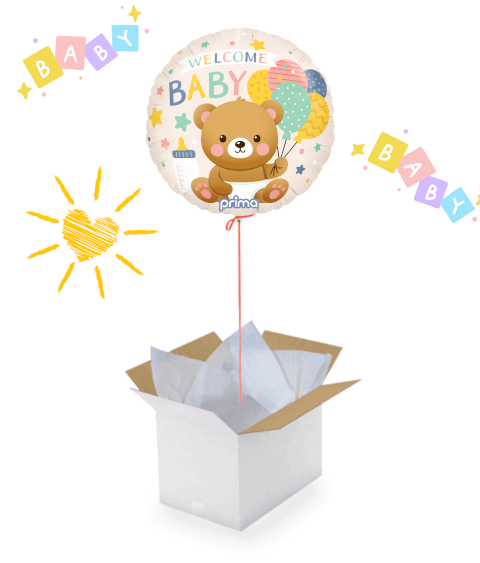Ballon "Welcome Baby" – Un cadeau tendre pour célébrer une naissance
