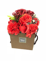 Vignette 1 Bouquet de Roses Rouges en Savon