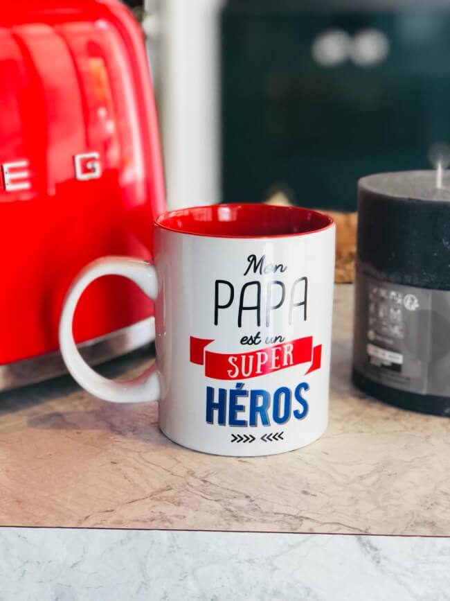 Image 1 Mug Papa Super Hero 