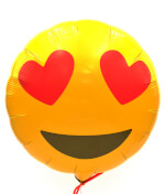 Vignette 1 Ballon Smiley Love