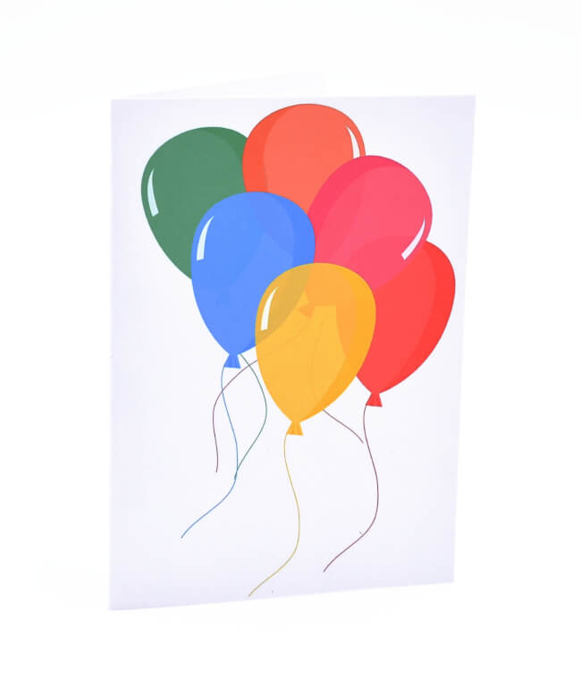 Image 1 Balloon Card