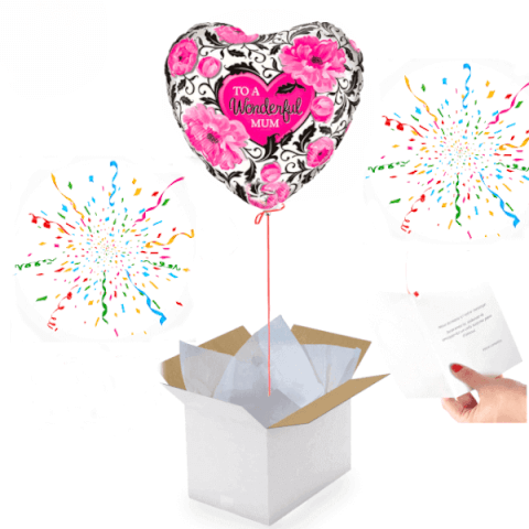 Ballon "Wonderful Mum" – Une déclaration pleine de légèreté