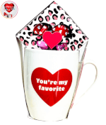 Vignette 1 Mug"You're my Favorite" +Chocolat coeur By Livrer un Ballon
