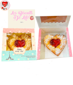 Vignette 1 Big Biscuits Coeur Confiture de Fraise Bio By Les Biscuits de LiLi