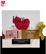 Vignette 1 COFFRET BOUGIES LOVE (Boite calendrier de l'avent) 5 jours - 5 messages