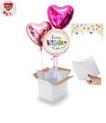 Vignette 1 Bouquet de Ballons Happy Birthday Confetti By Livrer un Ballon