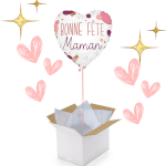 Vignette 1 Ballon Bonne fete Maman