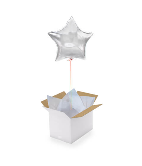 Ballon Étoile Argent