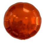 Ballon Orange Metalisé